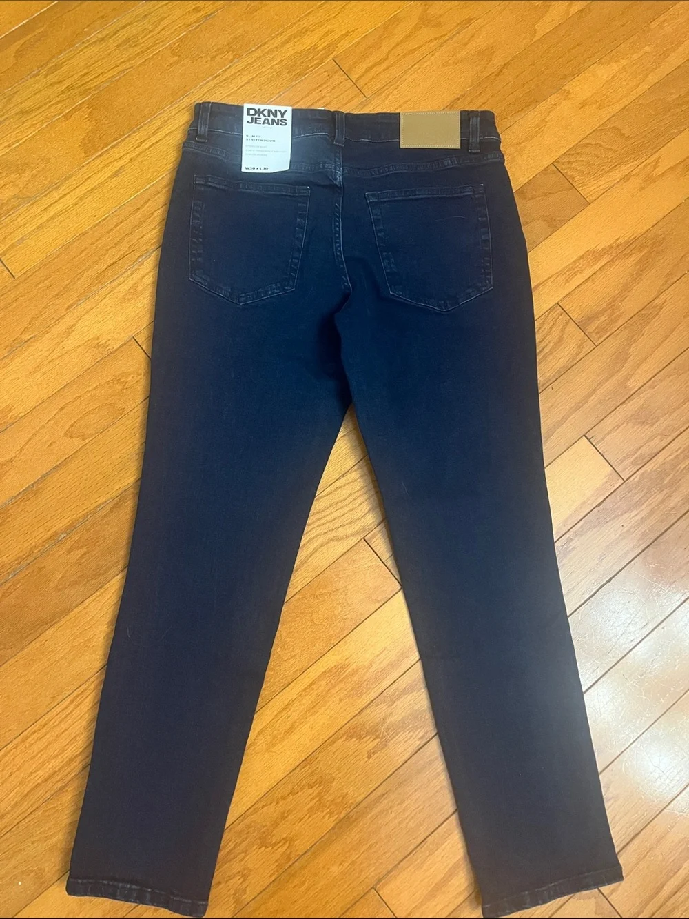 DKNY Men’s Skinny Jeans in Black Wash